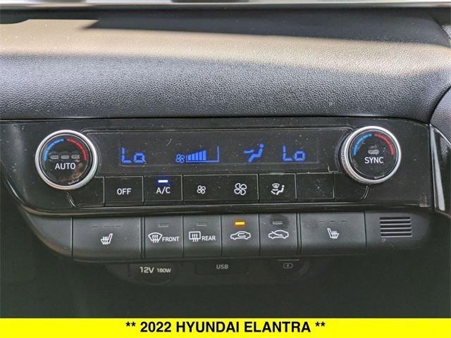 used 2022 Hyundai Elantra car, priced at $22,487