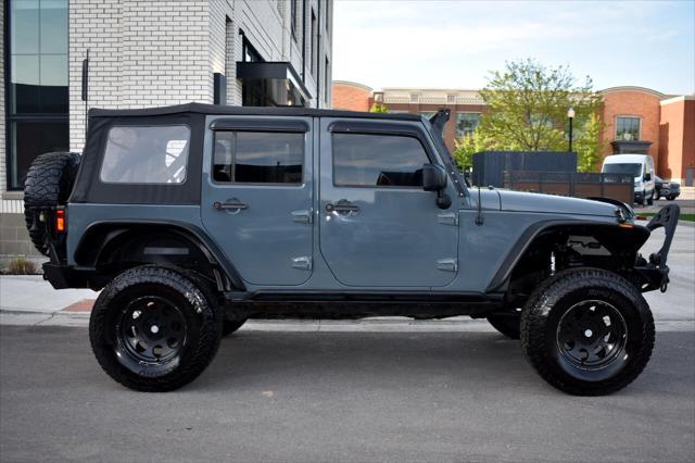 used 2015 Jeep Wrangler Unlimited car, priced at $22,495