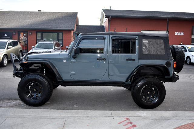 used 2015 Jeep Wrangler Unlimited car, priced at $22,495