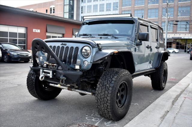 used 2015 Jeep Wrangler Unlimited car, priced at $22,495