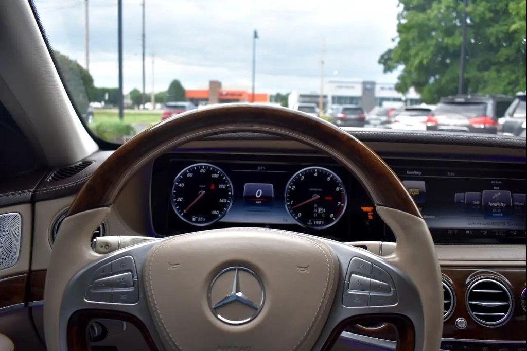 used 2015 Mercedes-Benz S-Class car, priced at $25,497