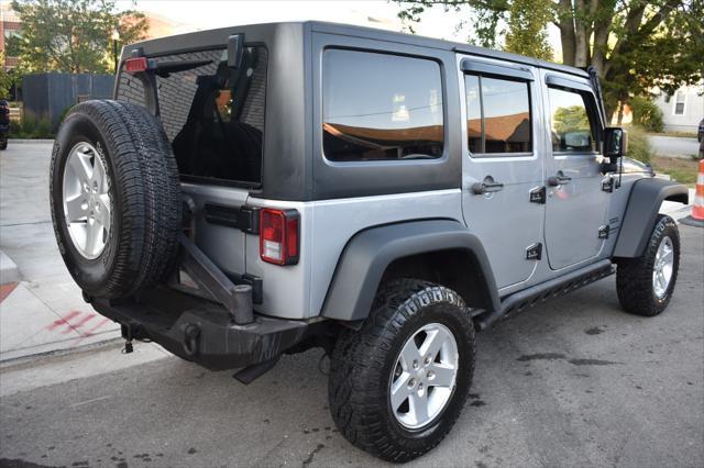 used 2015 Jeep Wrangler Unlimited car, priced at $19,797