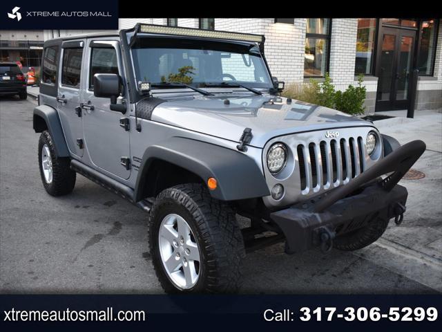 used 2015 Jeep Wrangler Unlimited car, priced at $19,797