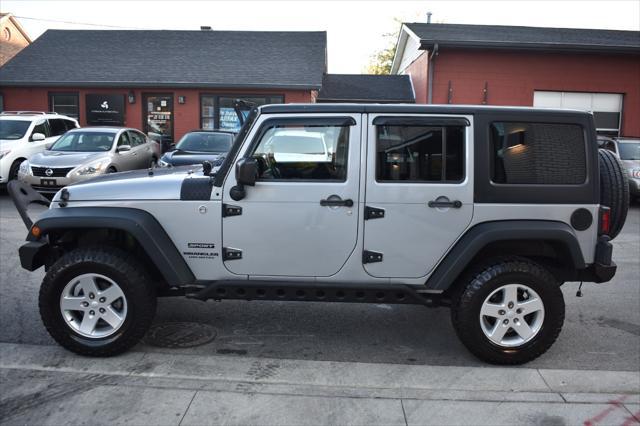 used 2015 Jeep Wrangler Unlimited car, priced at $19,797