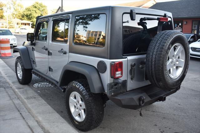 used 2015 Jeep Wrangler Unlimited car, priced at $19,797