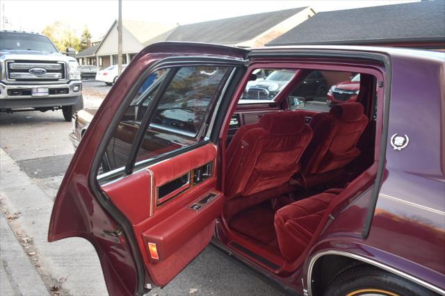 used 1987 Cadillac DeVille car, priced at $11,997