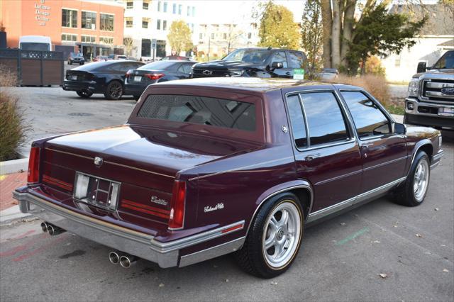 used 1987 Cadillac DeVille car, priced at $11,997