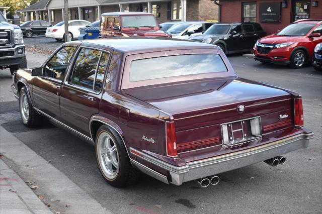 used 1987 Cadillac DeVille car, priced at $11,997