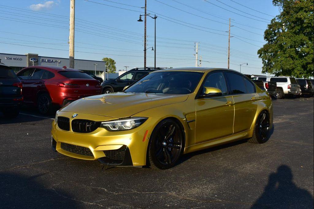 used 2018 BMW M3 car, priced at $54,497