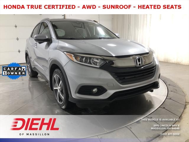 used 2022 Honda HR-V car, priced at $22,500