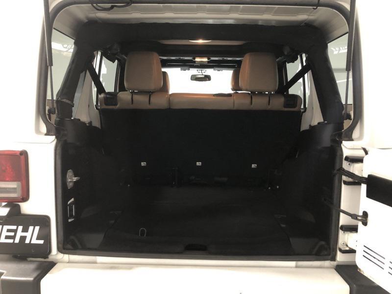 used 2016 Jeep Wrangler Unlimited car, priced at $19,123