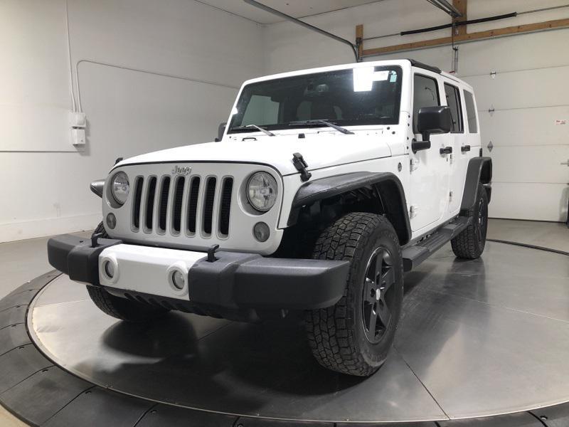 used 2016 Jeep Wrangler Unlimited car, priced at $19,123