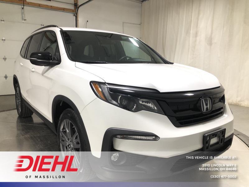 used 2022 Honda Pilot car, priced at $29,500