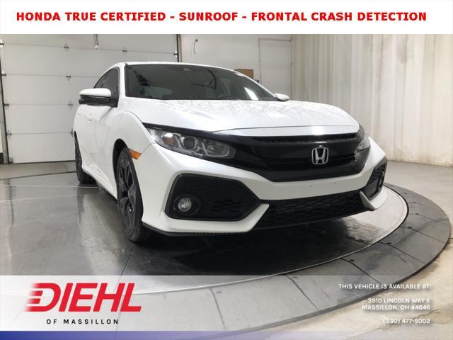 used 2019 Honda Civic car, priced at $20,500