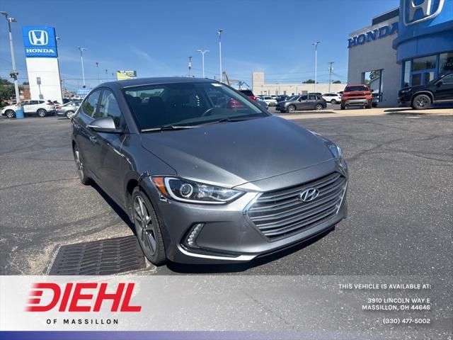 used 2017 Hyundai Elantra car, priced at $11,496