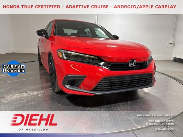 used 2022 Honda Civic car, priced at $22,651