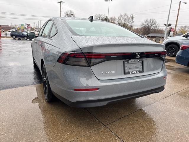 new 2025 Honda Accord car, priced at $32,110