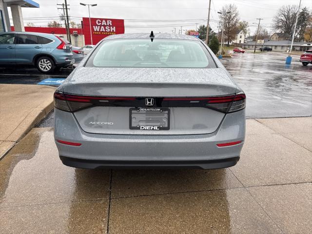 new 2025 Honda Accord car, priced at $32,110