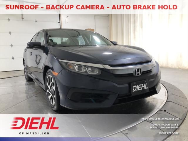 used 2017 Honda Civic car, priced at $9,500