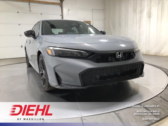 new 2025 Honda Civic car, priced at $26,700