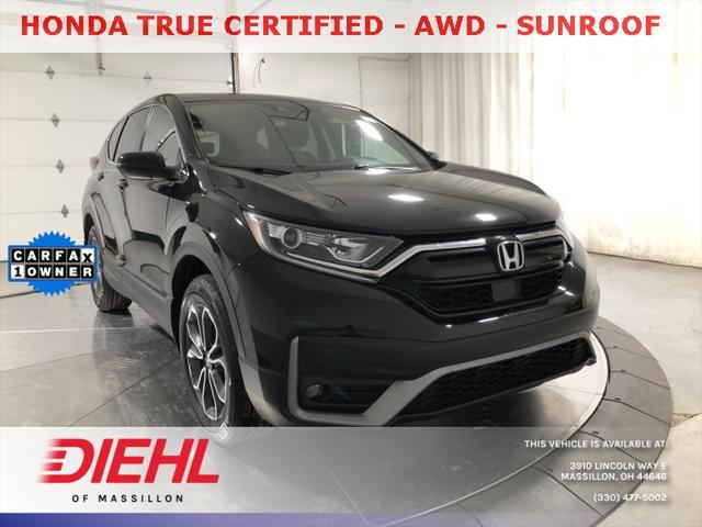 used 2021 Honda CR-V car, priced at $20,500