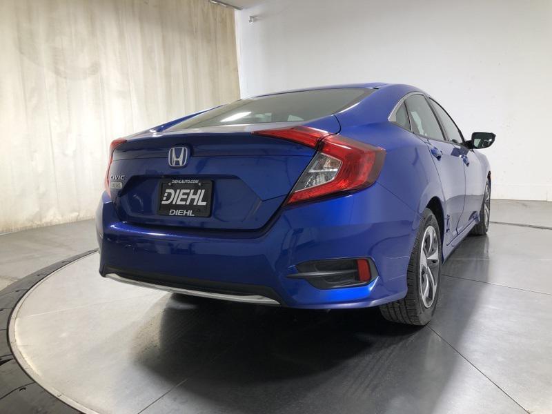 used 2021 Honda Civic car, priced at $18,000
