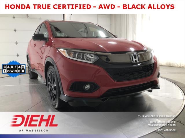 used 2022 Honda HR-V car, priced at $22,000