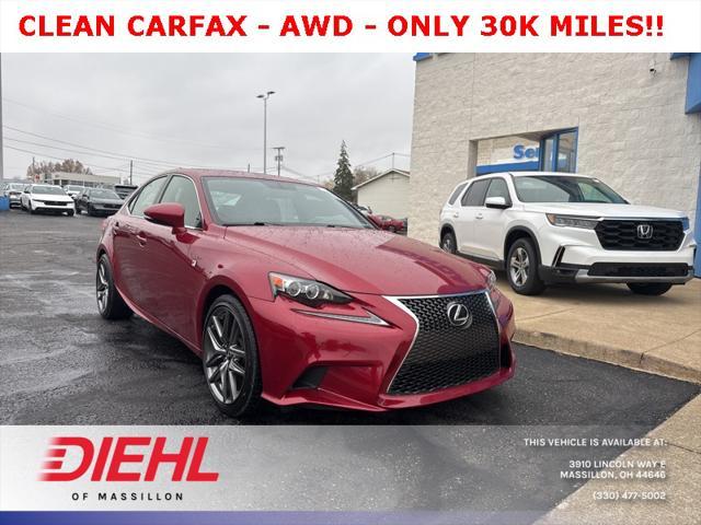 used 2014 Lexus IS 350 car, priced at $24,695