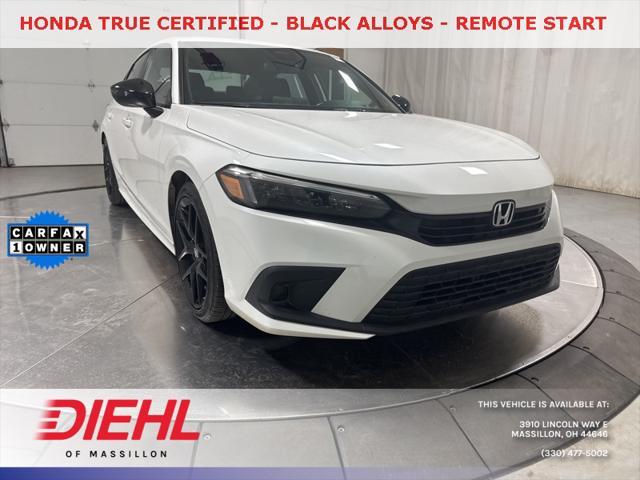 used 2022 Honda Civic car, priced at $21,600