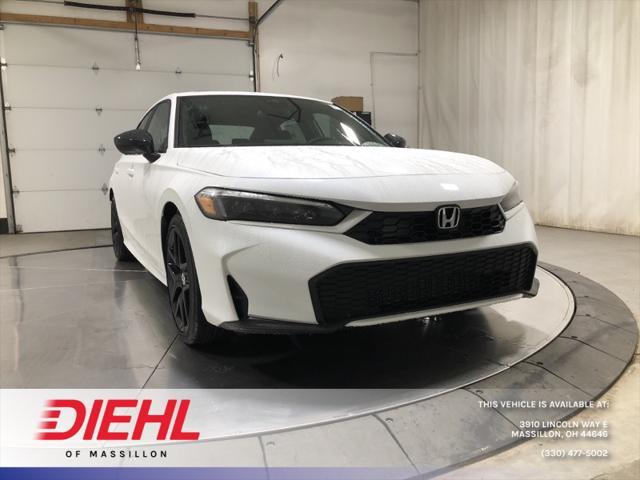 new 2025 Honda Civic Hybrid car, priced at $30,555