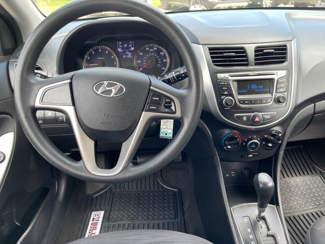 used 2017 Hyundai Accent car, priced at $10,000