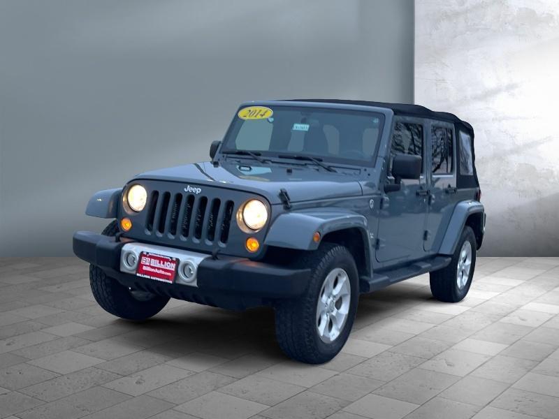 used 2014 Jeep Wrangler Unlimited car, priced at $18,600