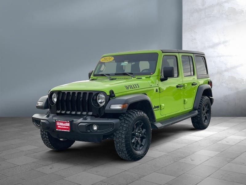 used 2021 Jeep Wrangler Unlimited car, priced at $35,970