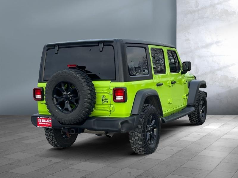 used 2021 Jeep Wrangler Unlimited car, priced at $35,970