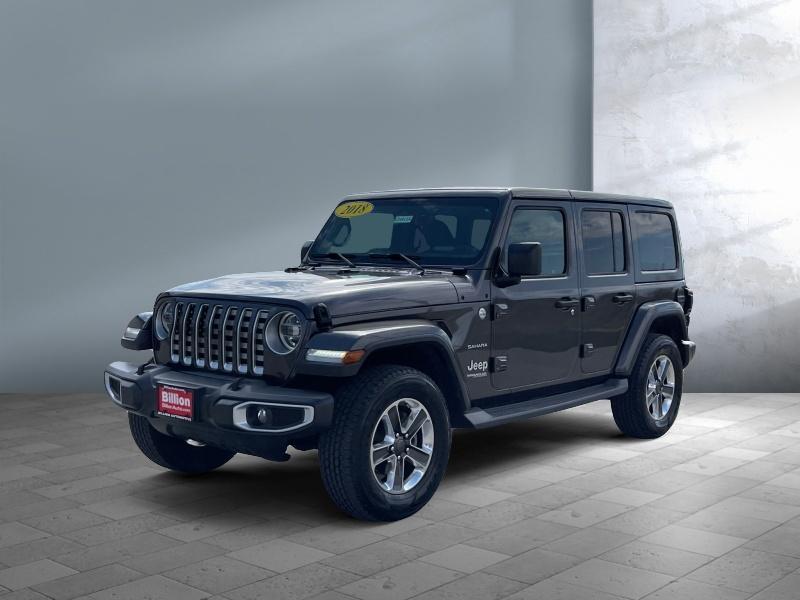 used 2018 Jeep Wrangler Unlimited car, priced at $37,970