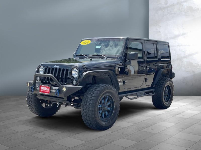 used 2016 Jeep Wrangler Unlimited car, priced at $26,970