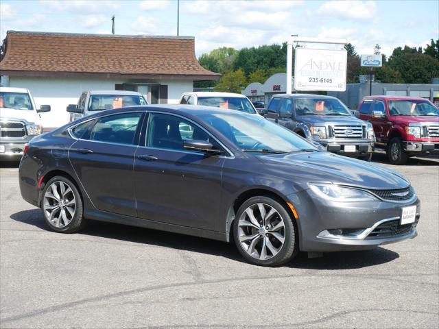 used 2015 Chrysler 200 car, priced at $12,979