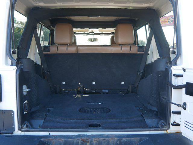 used 2015 Jeep Wrangler Unlimited car, priced at $16,979