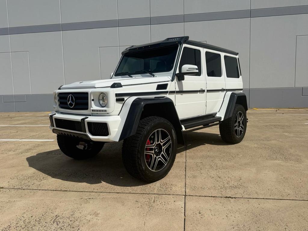used 2018 Mercedes-Benz G 550 4x4 Squared car, priced at $135,900