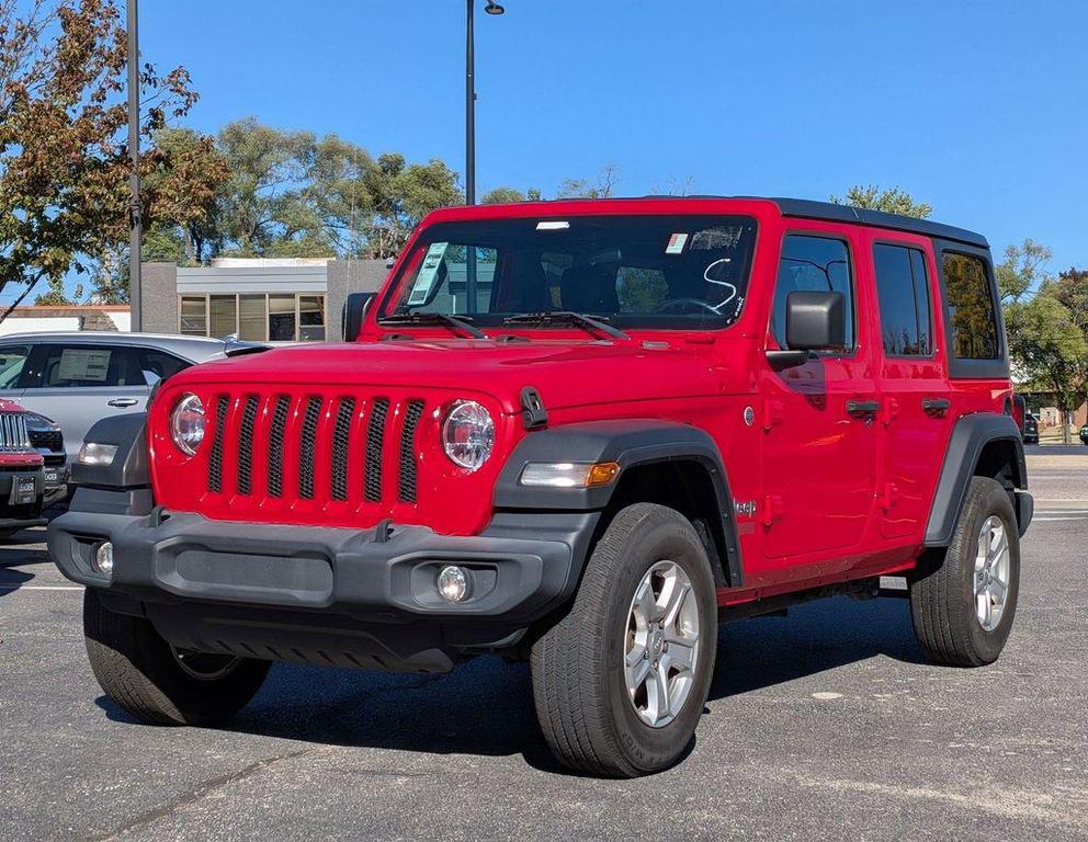 used 2021 Jeep Wrangler Unlimited car, priced at $27,995