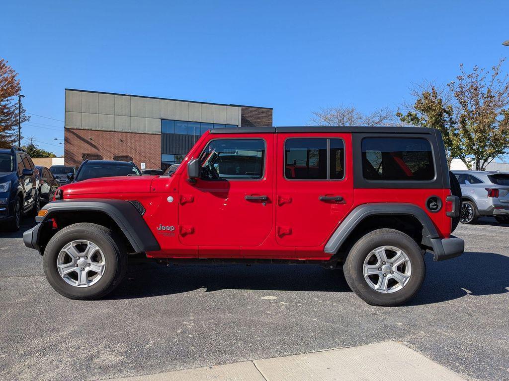 used 2021 Jeep Wrangler Unlimited car, priced at $27,995