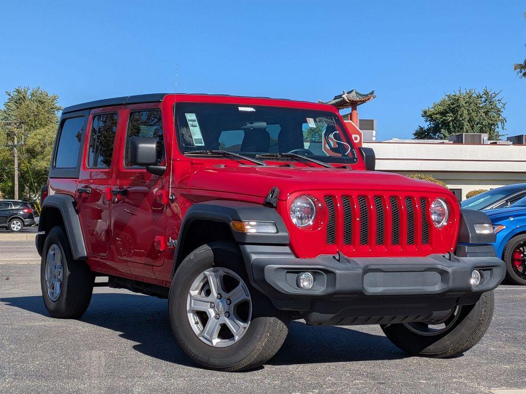 used 2021 Jeep Wrangler Unlimited car, priced at $27,995