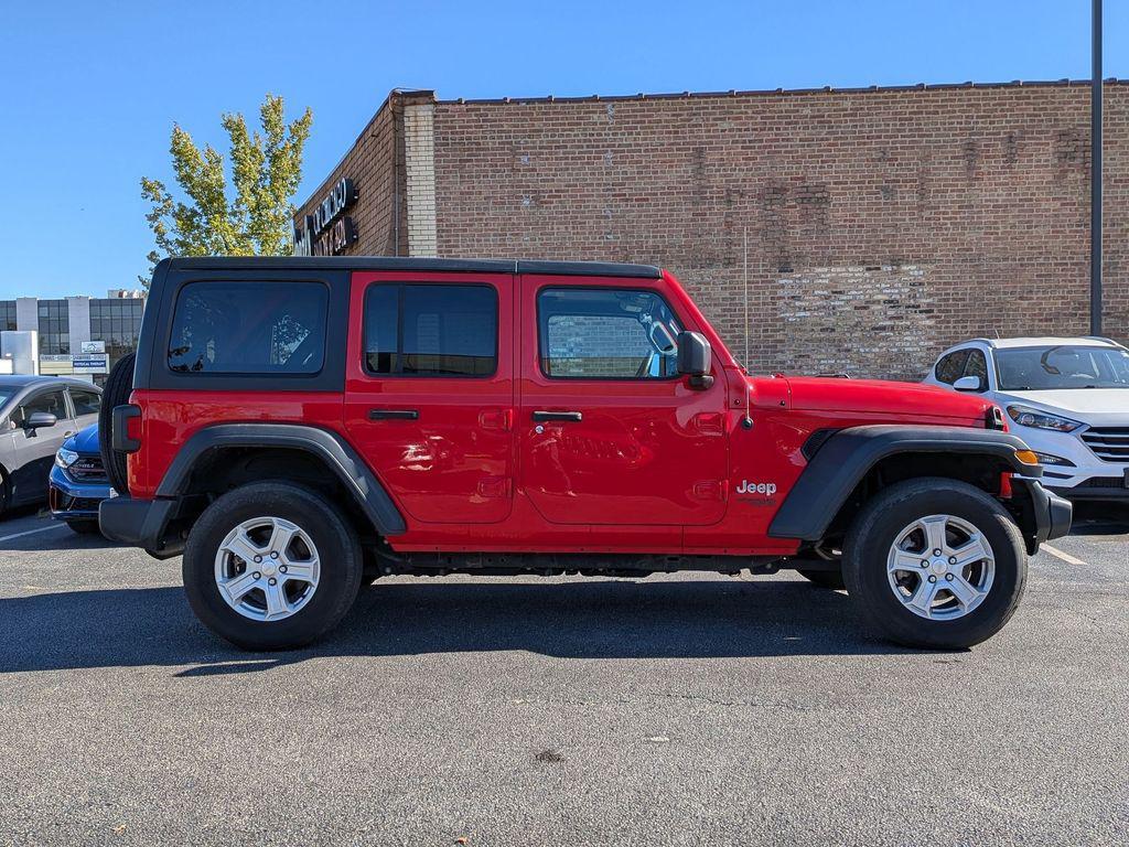 used 2021 Jeep Wrangler Unlimited car, priced at $27,995