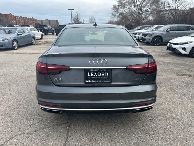 used 2021 Audi A4 car, priced at $27,500