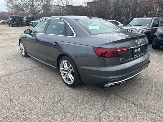 used 2021 Audi A4 car, priced at $27,500