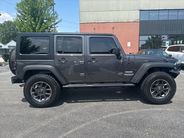 used 2017 Jeep Wrangler Unlimited car, priced at $19,989