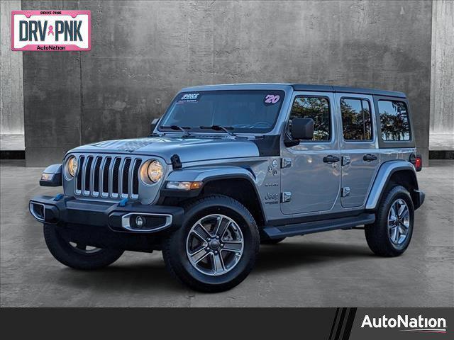 used 2020 Jeep Wrangler Unlimited car, priced at $23,996