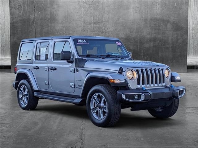 used 2020 Jeep Wrangler Unlimited car, priced at $23,996