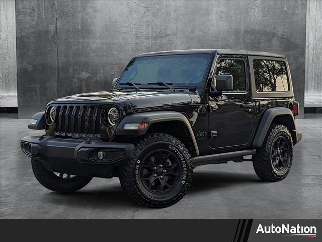 used 2022 Jeep Wrangler car, priced at $23,102
