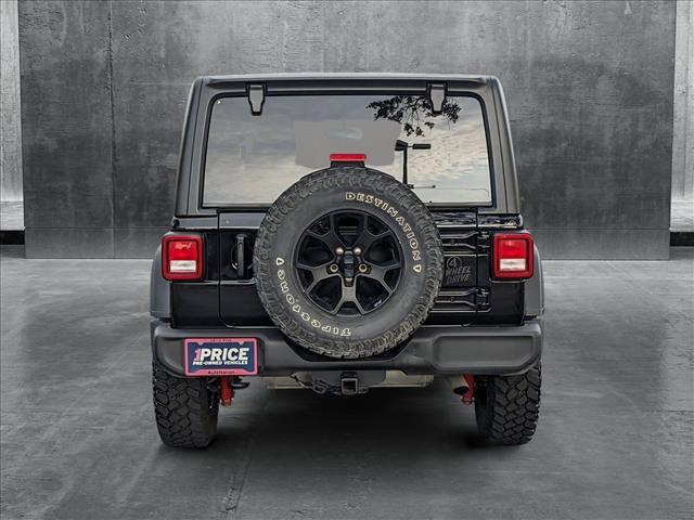 used 2022 Jeep Wrangler car, priced at $23,602